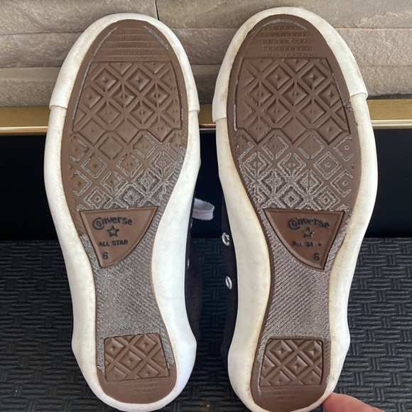 Black canvas Converse sneakers - Picture 4 of 5